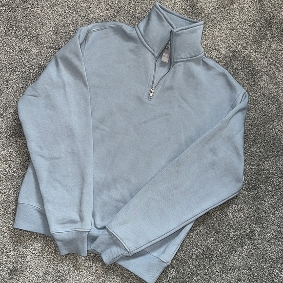 TILLYS Quarter Zip Womens Sweatshirt - Picture 1 of 10